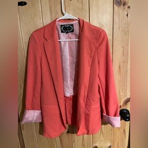 Oversized women’s blazer Peach